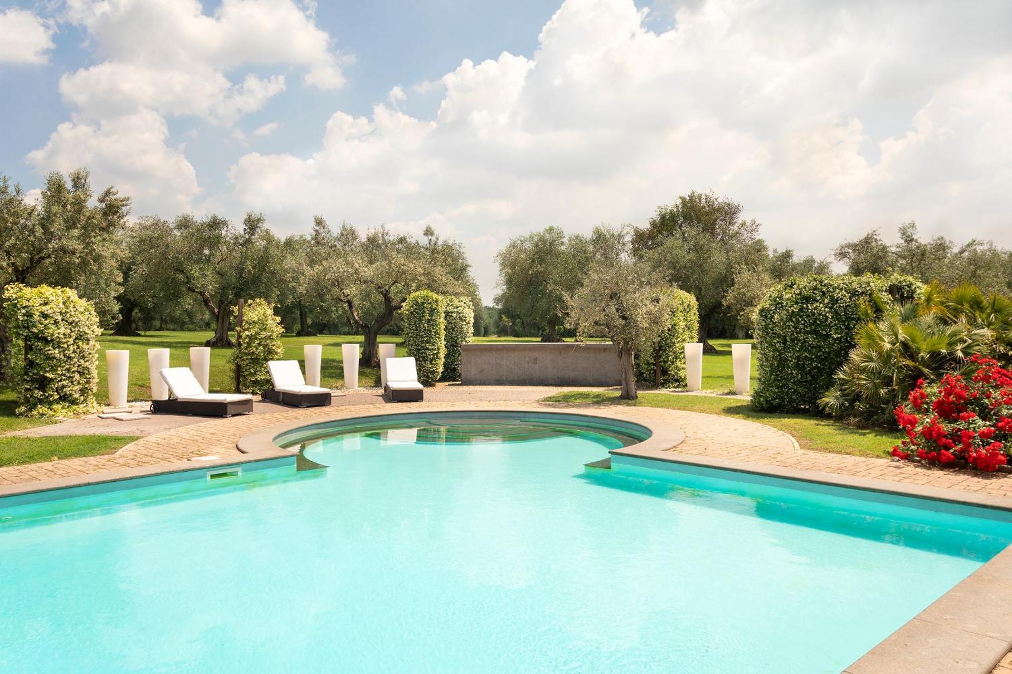 Villa In Via Della Marcigliana Casale Torre San Giovanni Eksteriør bilde